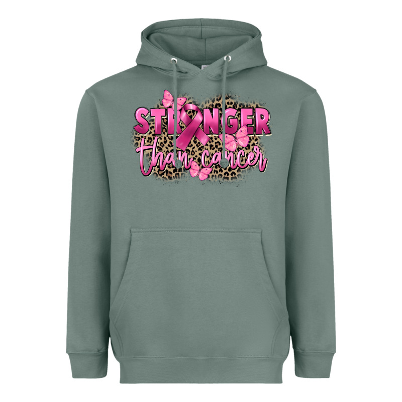 Stronger Than Cancer Heavyweight Hoodie by FaDigitalArtStudio | Teevron