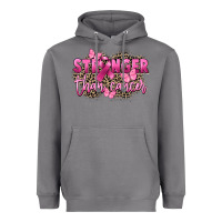 Storm Stronger than Cancer Heavyweight Hoodie - FaDigitalArtStudio