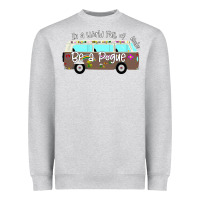 Heather Grey In a World Full of Kooks Be a Pogue Heavyweight Sweatshirt - Bettercallsaul