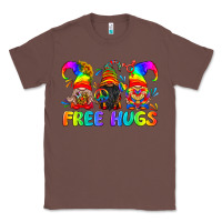 Chestnut LGBTQ Free Hugs Gnomes Classic Tee - BundleAndBundleShop