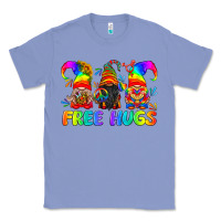 Colony Blue LGBTQ Free Hugs Gnomes Classic Tee - BundleAndBundleShop