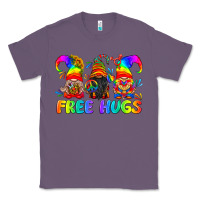 Lavender LGBTQ Free Hugs Gnomes Classic Tee - BundleAndBundleShop