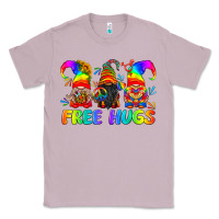 Lilac LGBTQ Free Hugs Gnomes Classic Tee - BundleAndBundleShop