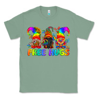 Sage LGBTQ Free Hugs Gnomes Classic Tee - BundleAndBundleShop