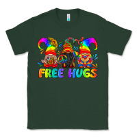 Sports Green LGBTQ Free Hugs Gnomes Classic Tee - BundleAndBundleShop