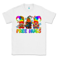 White LGBTQ Free Hugs Gnomes Classic Tee - BundleAndBundleShop