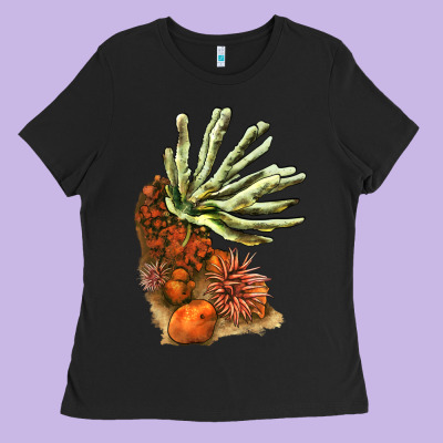 Coral Reef Ladies Tee Designed By Lillyallendesigns