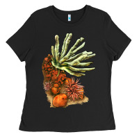 Black Coral Reef Ladies Tee - LillyAllenDesigns