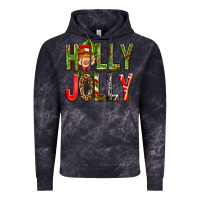 Cloud Black Holly Jolly elf gnome Vintage Hoodie - NancyCooperArtShop
