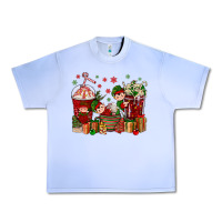 Grape Ice Elf Coffee Cups Christmas Urban Heavy Tee - BundleAndBundleShop