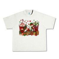 Pistachio Elf Coffee Cups Christmas Urban Heavy Tee - BundleAndBundleShop