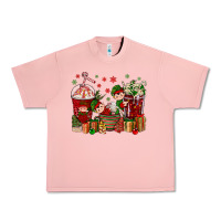 Salmon Elf Coffee Cups Christmas Urban Heavy Tee - BundleAndBundleShop