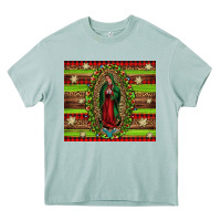 Arona our lady of Guadalupe Christmas Heavy Core Tee - Jasminsmagicworld