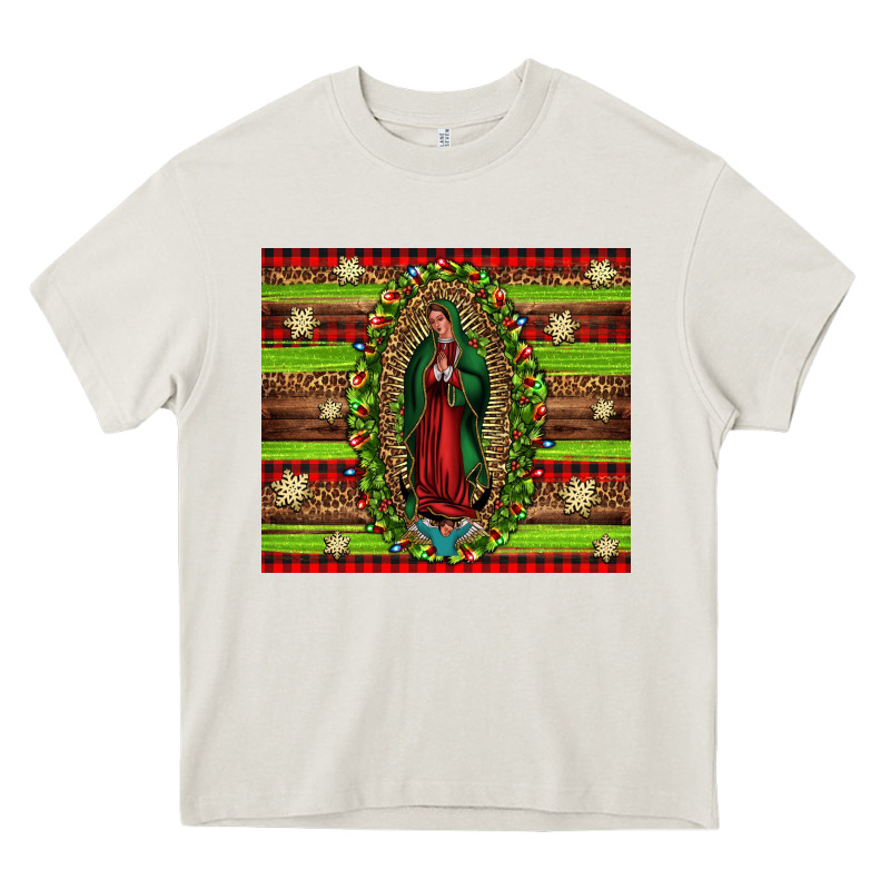 Our Lady Of Guadalupe Christmas Heavy Core Tee by Jasminsmagicworld | Teevron