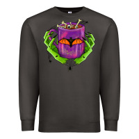 Smoke Halloween Coffee Cup With Hands Premium Sweatshirt - FaDigitalArtStudio