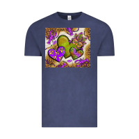 Vintage Denim mardi gras hearts tumbler bbs Vintage Tee - BundleAndBundleShop