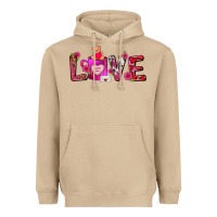 Mushroom Love Coffee Mug Valentines Day Heavyweight Hoodie - FaDigitalArtStudio