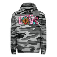 Slate Camo love valentines day nurse Premium Hoodie - OliviaCreatesArt
