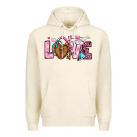 Tofu love valentines day nurse Premium Hoodie - OliviaCreatesArt