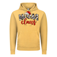Vintage Mustard Mama Claus Vintage Hoodie - MaliasSmallBusiness