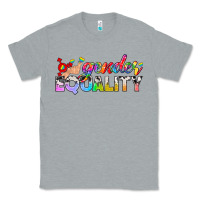 Heather Grey Western LGBTQ Gender Equality Classic Tee - BundleAndBundleShop