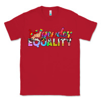 Red Western LGBTQ Gender Equality Classic Tee - BundleAndBundleShop