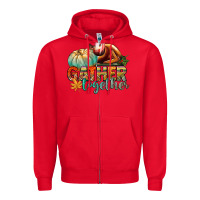 Red gather together Zipper Hoodie - CowGirlArtShop