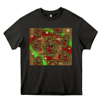 Asphalt our lady of Guadalupe Christmas Heavy Core Tee - Jasminsmagicworld