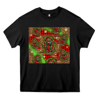 Black our lady of Guadalupe Christmas Heavy Core Tee - Jasminsmagicworld
