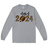Heather Grey class of 2024 american football Long Sleeve Tee - RanaPortraitStore