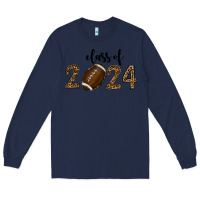 Navy class of 2024 american football Long Sleeve Tee - RanaPortraitStore
