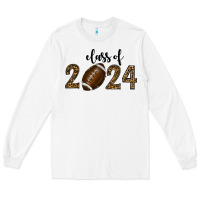 White class of 2024 american football Long Sleeve Tee - RanaPortraitStore