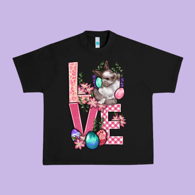 Love Easter Urban Heavy Tee Designed By Bundleandbundleshop