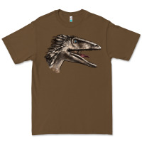 Cacao Deinonychus Face Premium Tee - LillyAllenDesigns