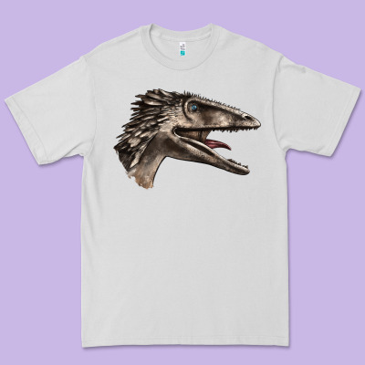 Deinonychus Face Premium Tee Designed By Lillyallendesigns