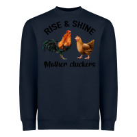 Navy Rise and Shine Mother Cluckers Heavyweight Sweatshirt - Bettercallsaul
