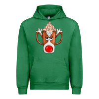 Emerald Coffee  Animal Urban Hoodie - CowhideDigitalArt