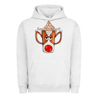 Pigment Lunar Rock Coffee  Animal Urban Hoodie - CowhideDigitalArt
