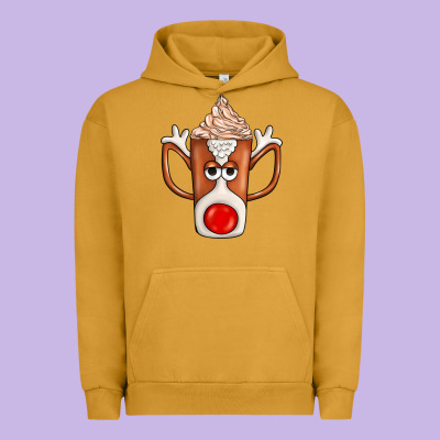 Coffee  Animal Urban Hoodie Designed By Cowhidedigitalart
