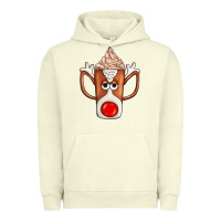 Pigment Pistachio Coffee  Animal Urban Hoodie - CowhideDigitalArt