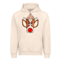 Sandshell Coffee  Animal Urban Hoodie - CowhideDigitalArt