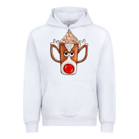White Coffee  Animal Urban Hoodie - CowhideDigitalArt