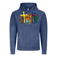 Vintage Denim True Story Holy Family Vintage Hoodie - MaliasSmallBusiness