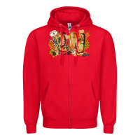 Red fall rn Zipper Hoodie - CowGirlArtShop
