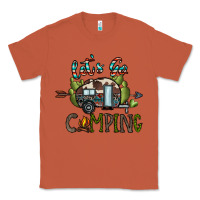 Copper let's go camping Classic Tee - CowhideDigitalArt