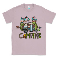 Lilac let's go camping Classic Tee - CowhideDigitalArt
