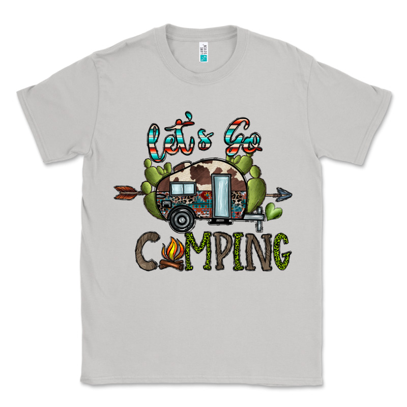 Let's Go Camping Classic Tee by CowhideDigitalArt | Teevron