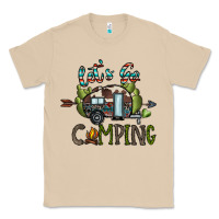 Mushroom let's go camping Classic Tee - CowhideDigitalArt