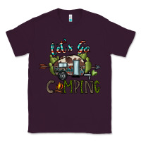 Plum let's go camping Classic Tee - CowhideDigitalArt