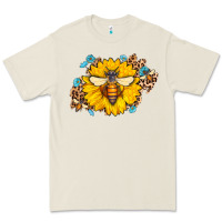 Bone bee sunflower leopard Premium Tee - Jasminsmagicworld